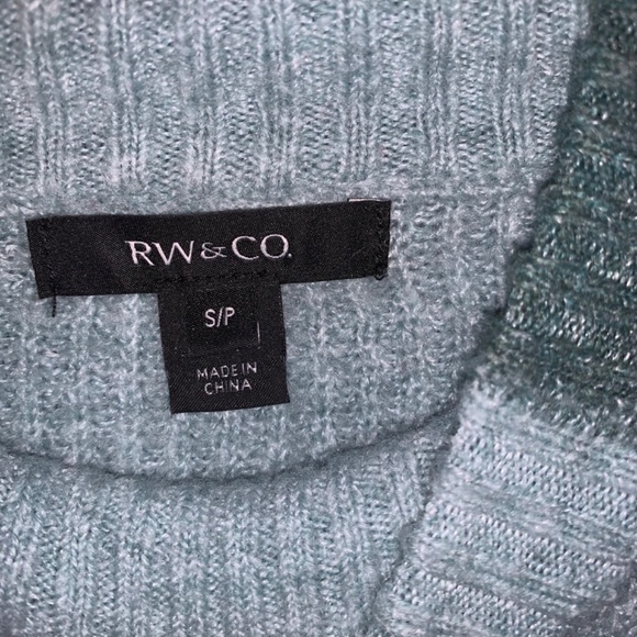 RW&CO MOCK COLOURBLOCK TURTLENECK SWEATER - Picture 3 of 6